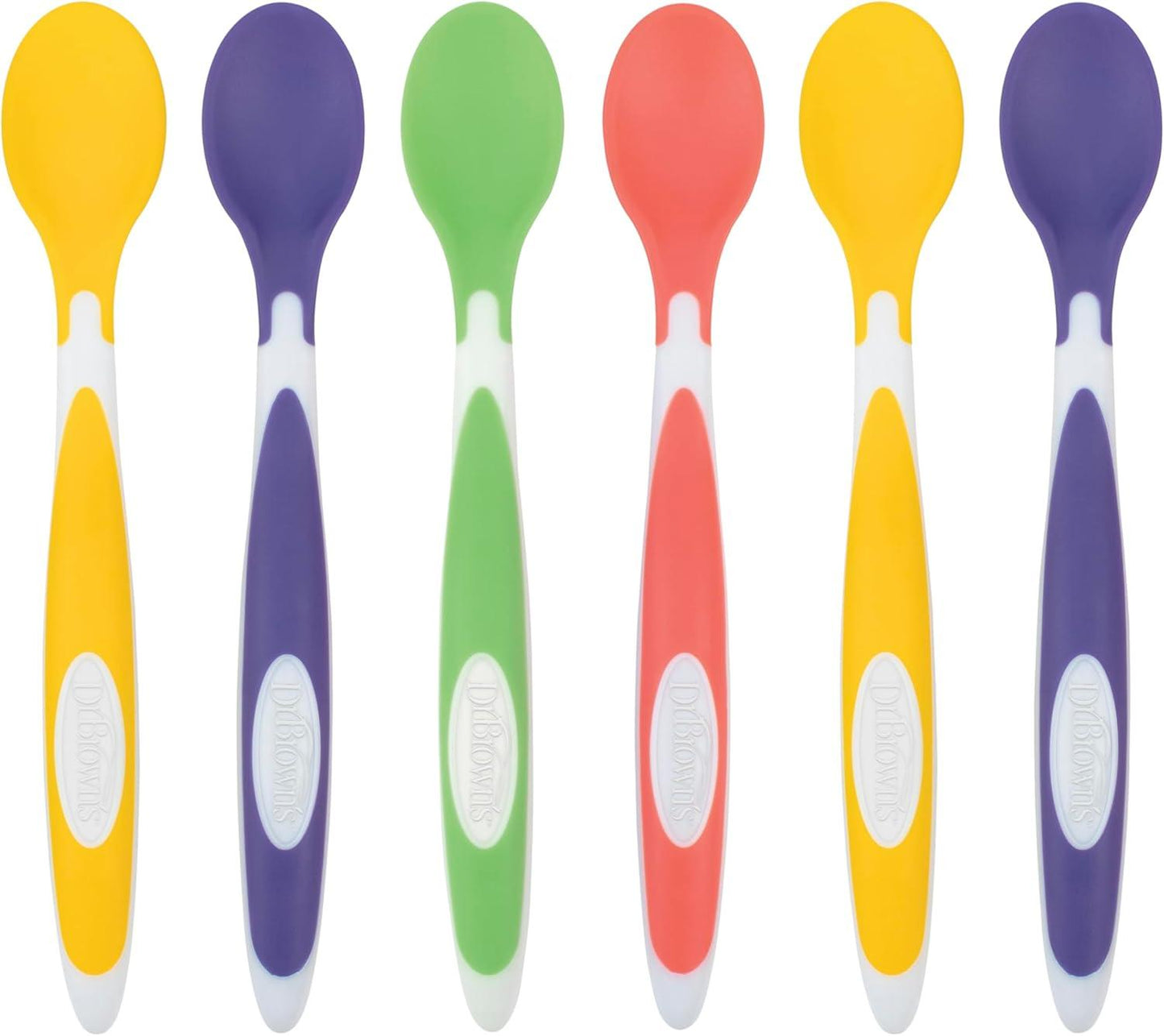 Dr Brown's TempCheck Color-Changing Spoons, 4 count