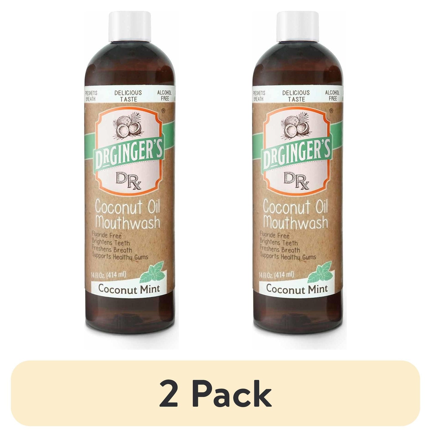 DR. GINGER'S MTHWSH TAB,COCONUT MINT