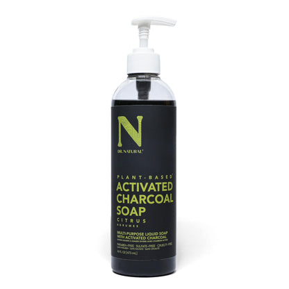 DR NATURAL CHARCOAL S0AP LQ  32OZ