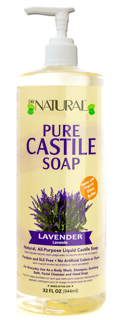 DR.NATURALS LAVENDER SOAP  32OZ