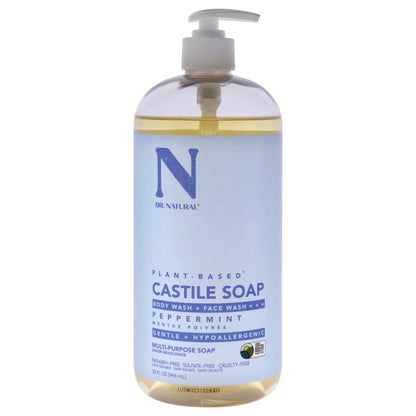 DR NATURAL CASTILE SOAP LQ 32OZ