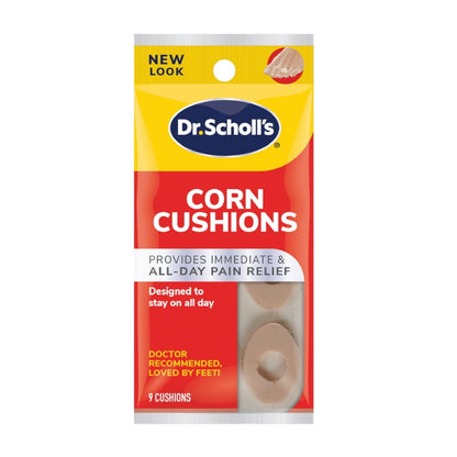 DR SCHOLLS FOOT EASE CORN CUSHION 9CT