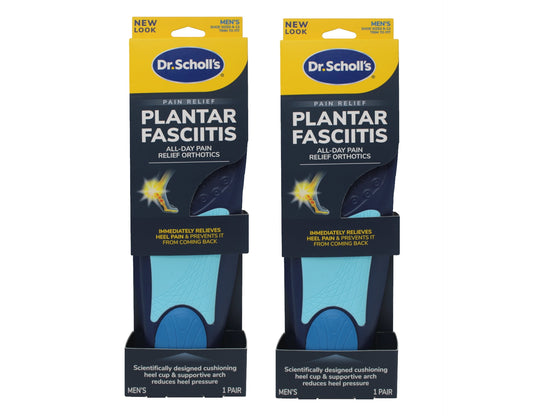 DR SCHOLLS PAIN ORTH PLNT FAS INS MN 1PR