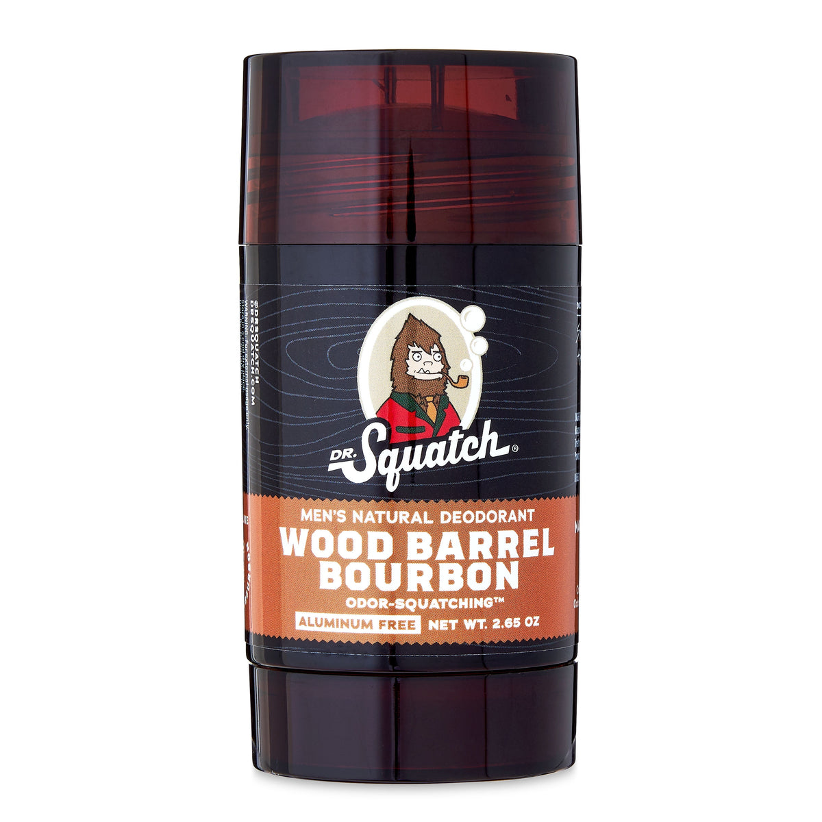Dr. Squatch Mini Deodorant - Wood Barrel Bourbon, 0.5 oz