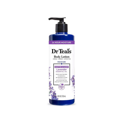 Dr Teals Body Lotion Soothe & Sleep Lavender 18oz