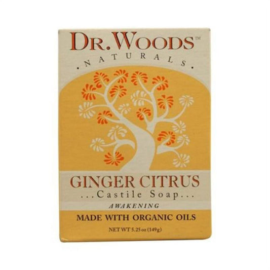 DR. WOODS BAR SOAP,OG3,GINGR CITRUS