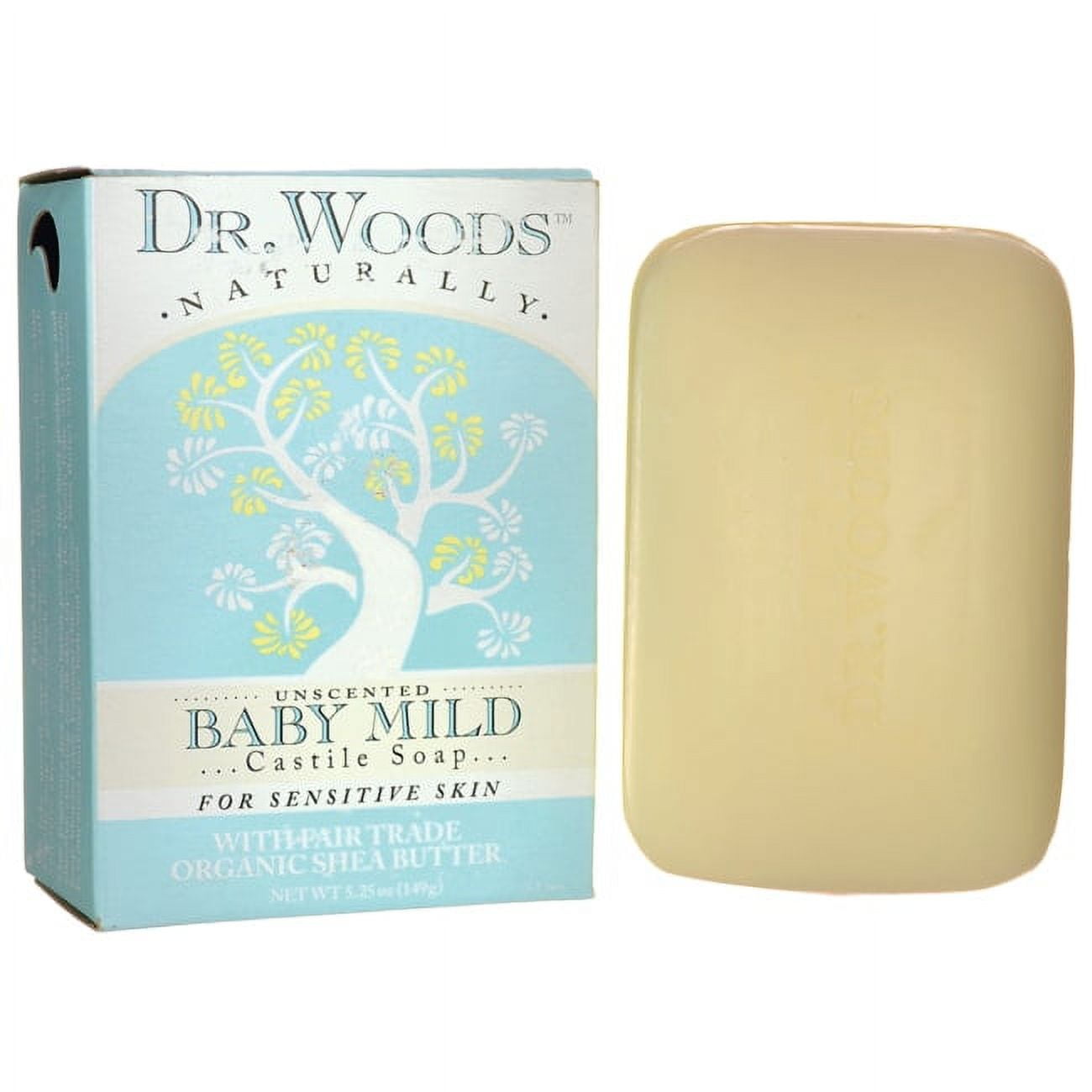 DR. WOODS BAR SOAP,COCONUT