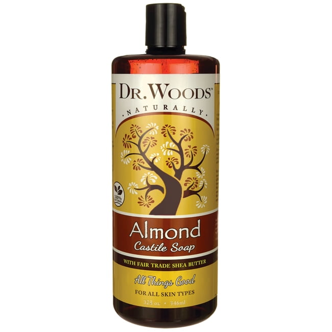 DR. WOODS ALMOND SOAP W/SHEA BUTTER