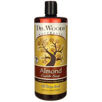 DR. WOODS ALMOND SOAP W/SHEA BUTTER
