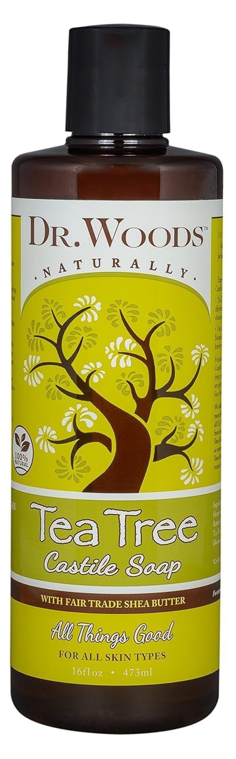 DR. WOODS TEA TREE SOAP W/SHEA BTR