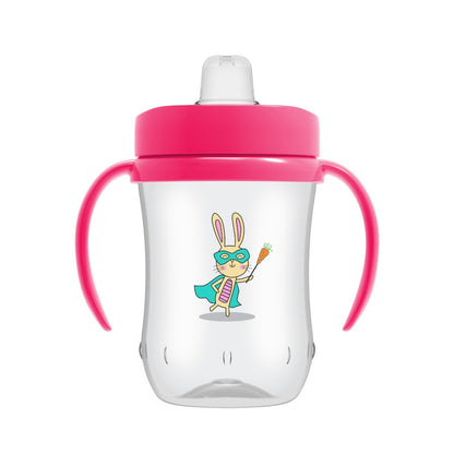 Dr Brown’s Soft Spout Toddler Cup - Pink, 9 oz