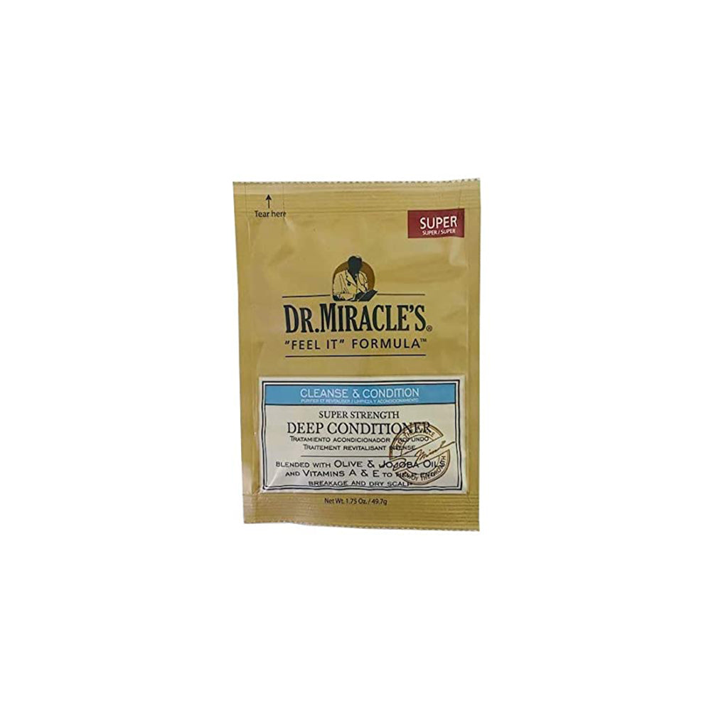 Dr. Miracles Deep Cond Super Strength Pks 1.75oz (12in)