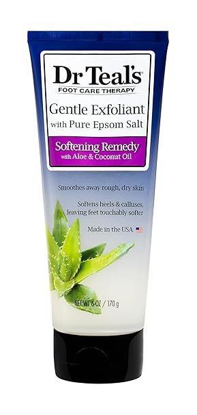 Dr Teals Gentle Exfoliant Foot Scrub With Epsom Salt 6oz