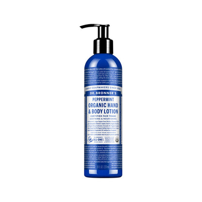 Dr. Bronners Organic Hand/Body Lotion Peppermint 8oz