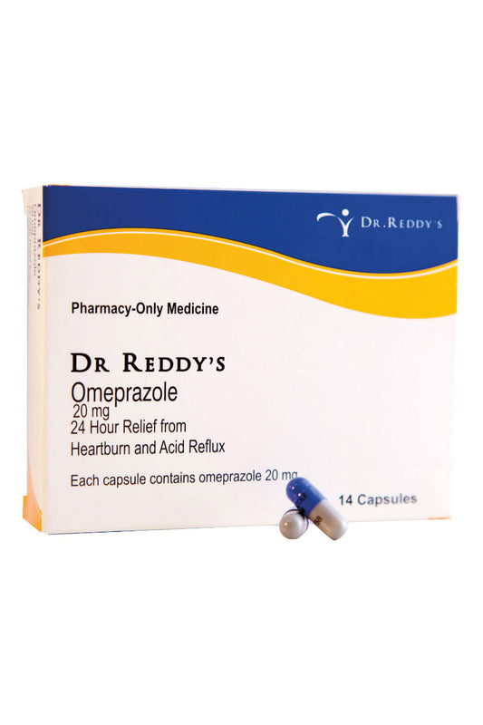 LDR OMEPRAZOLE TB 20MG 14 24H DR