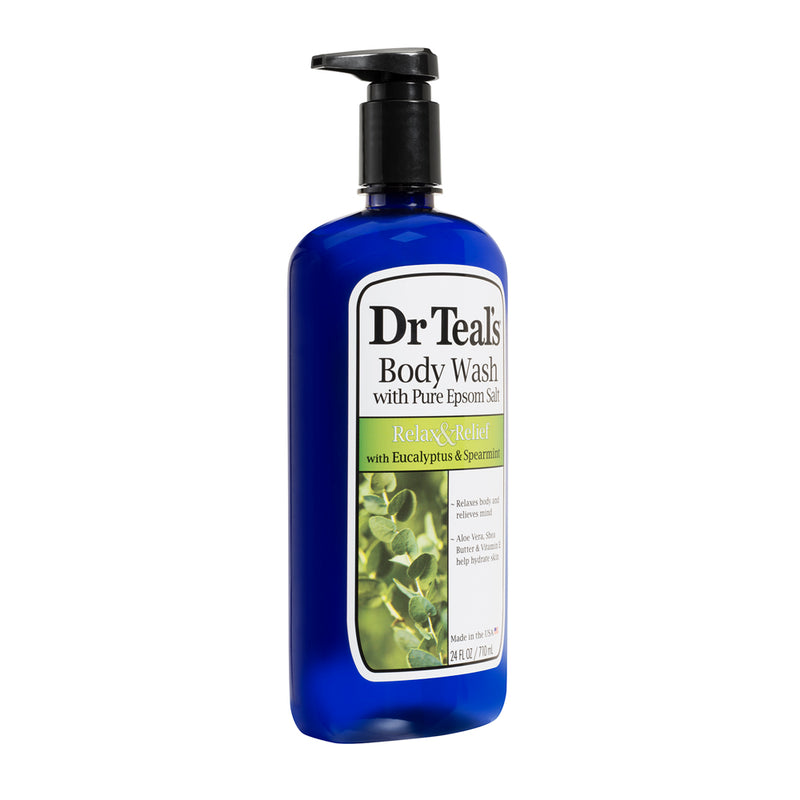 Dr Teals Body Wash Euclyptus/Spearmnt Relax 24oz