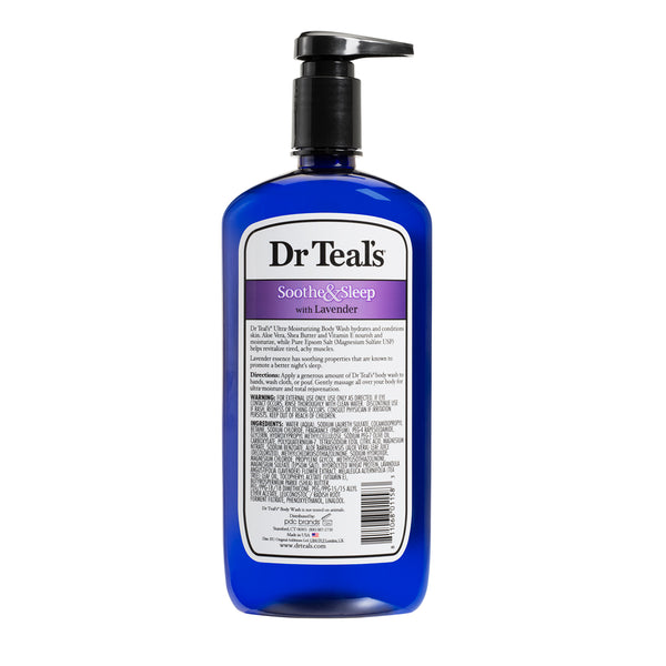 Dr Teals Body Wash Lavender Soothe & Sleep 24oz