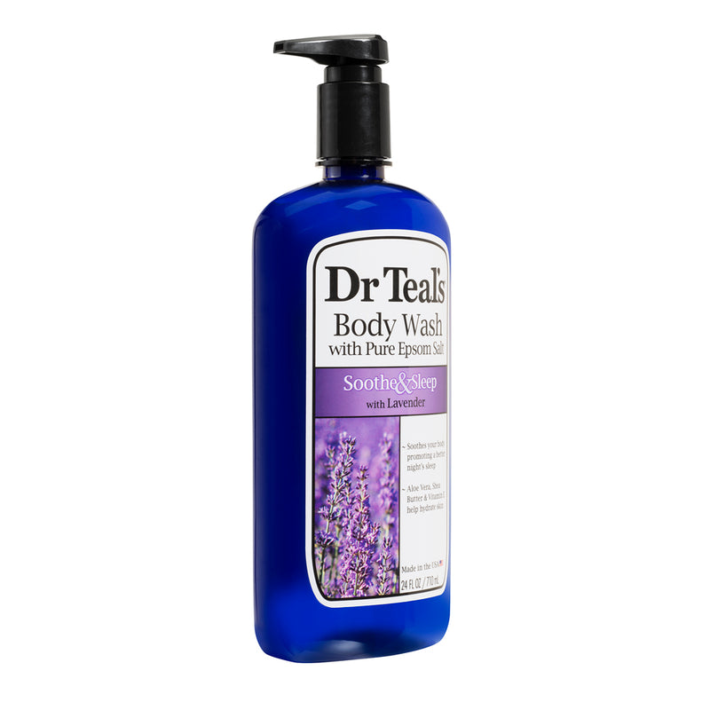 Dr Teals Body Wash Lavender Soothe & Sleep 24oz