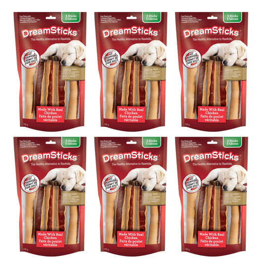 DreamBone DreamSticks Vegetables and Chicken Chews, 5 count