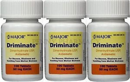 DRIMINATE 50 MG TAB 12