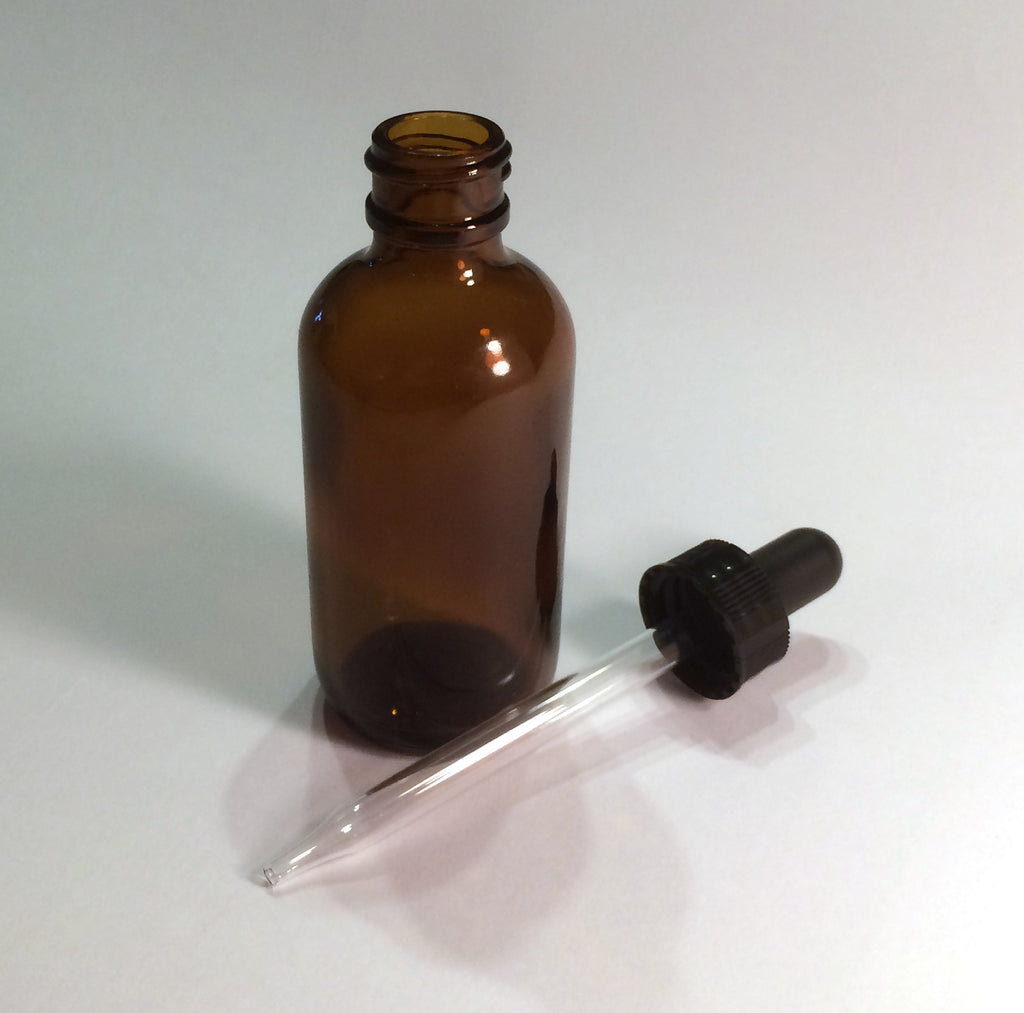 CENTOR DROPPER AMBER GLASS 2OZ 12