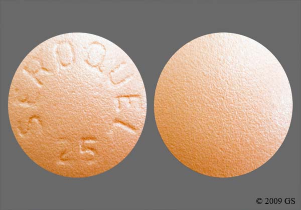 SEROQUEL TB 25MG 100