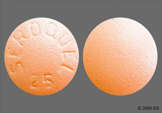 SEROQUEL TB 25MG 100