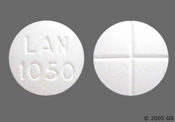 ACETAZOLAMIDE TB 125MG 100