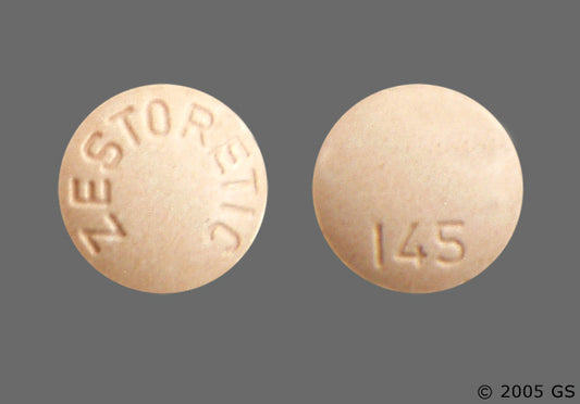 ZESTORETIC TB 20-25MG 90