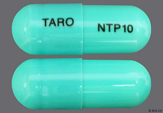 NORTRIPTYLINE HCL CP 10MG 100