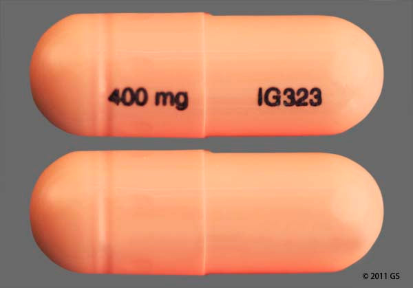 GABAPENTIN CP 400MG 100