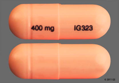 GABAPENTIN CP 400MG 100