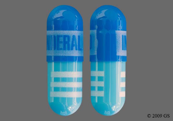 INDERAL CP 120MG 100 LA