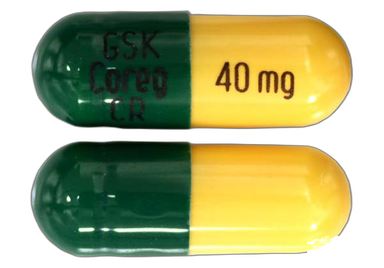 CARVEDILOL PHOS CP 40MG 30 ER