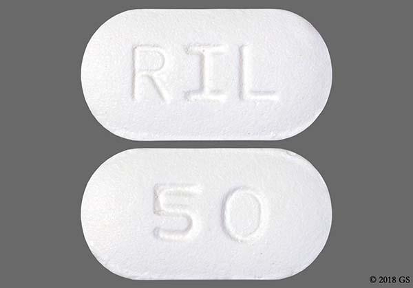 RILUZOLE TB 50MG 60 CPLT