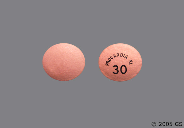 PROCARDIA XL TB 30MG 100