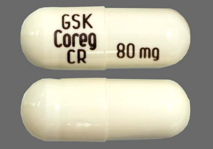 COREG CR CP 80MG 30 ER