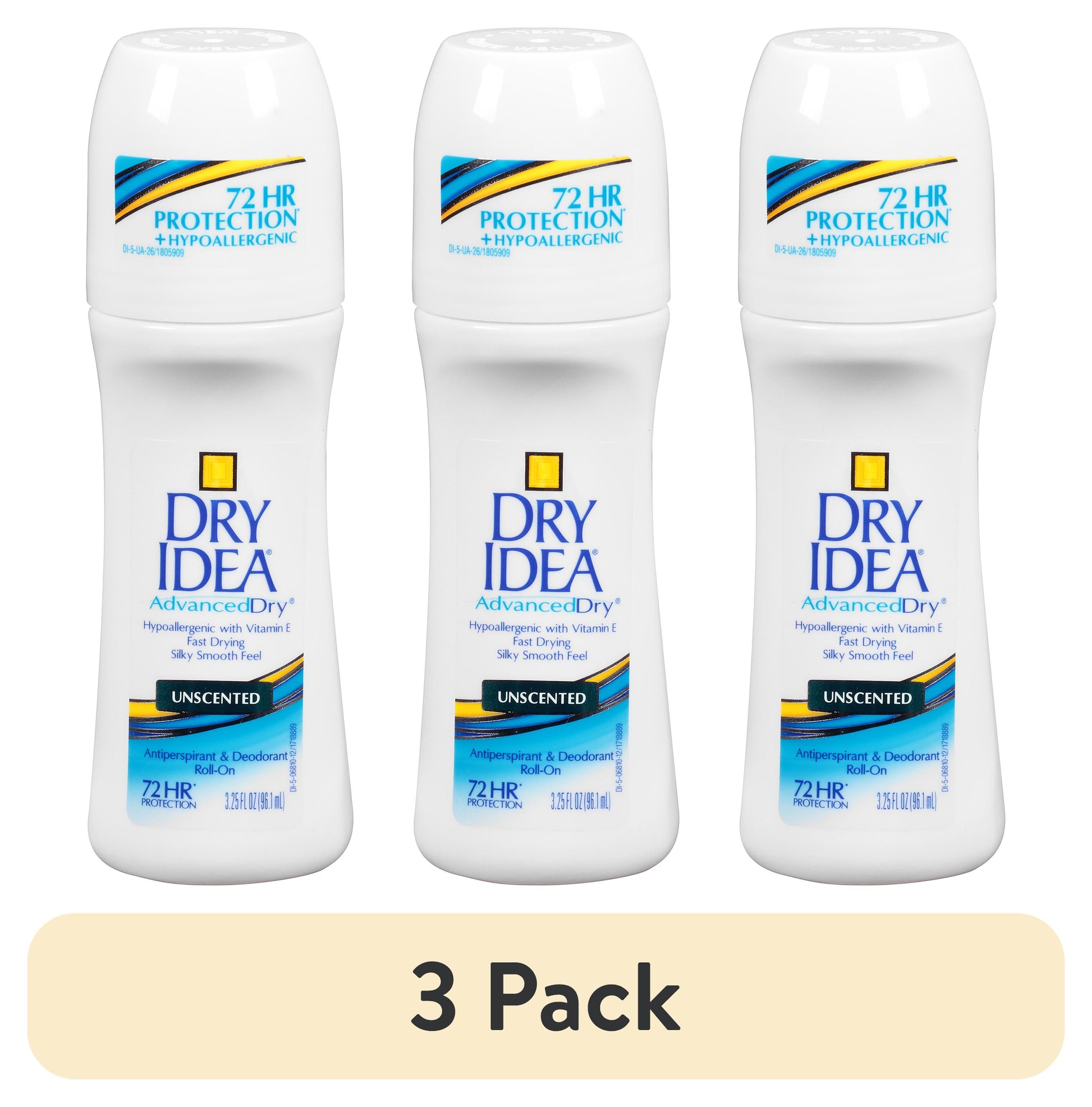 DRY IDEA ROLL ON UNSCENTED 3.25OZ