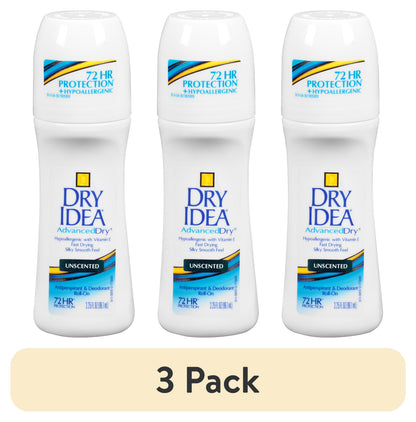 DRY IDEA ROLL ON UNSCENTED 3.25OZ