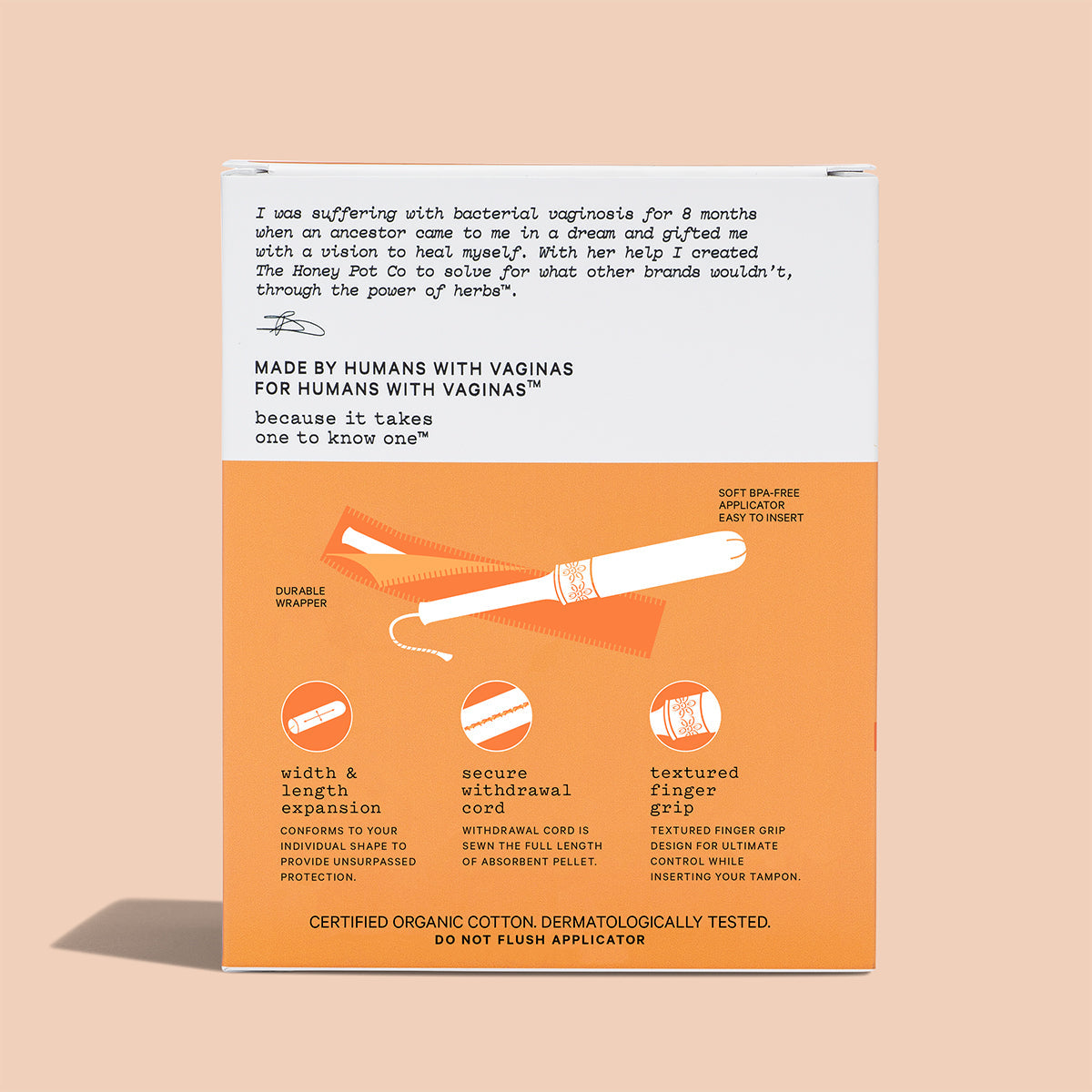 THE HONEY POT TAMPON,DUO-PCK,APP,UNSCNT
