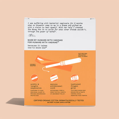THE HONEY POT TAMPON,DUO-PCK,APP,UNSCNT