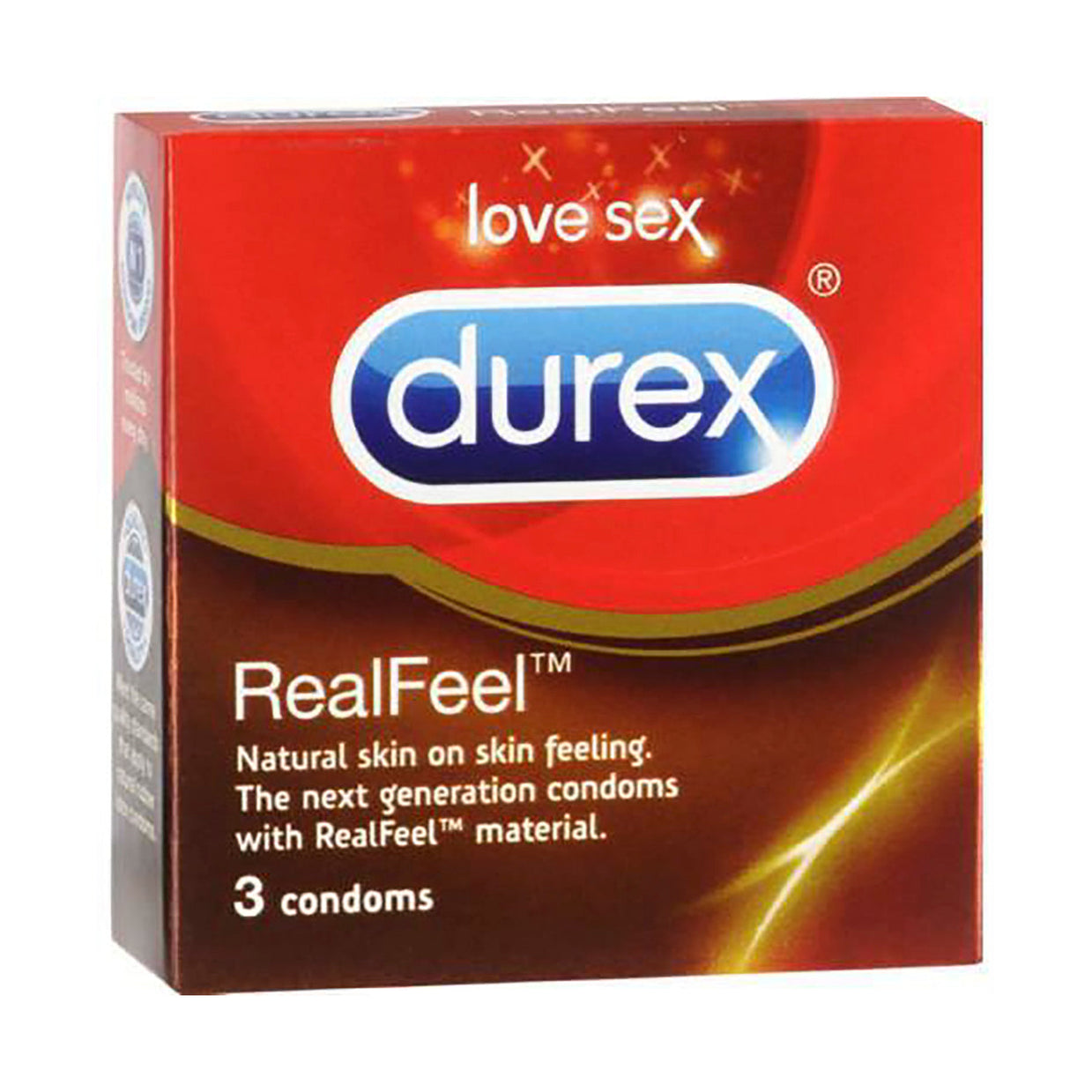 DUREX REAL FEEL CONDOM 3CT
