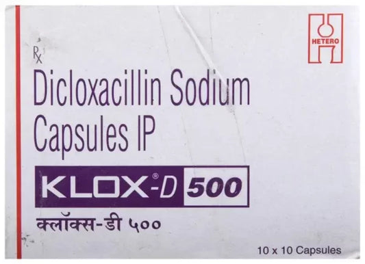 DICLOXACILLIN SOD CP 250MG 100