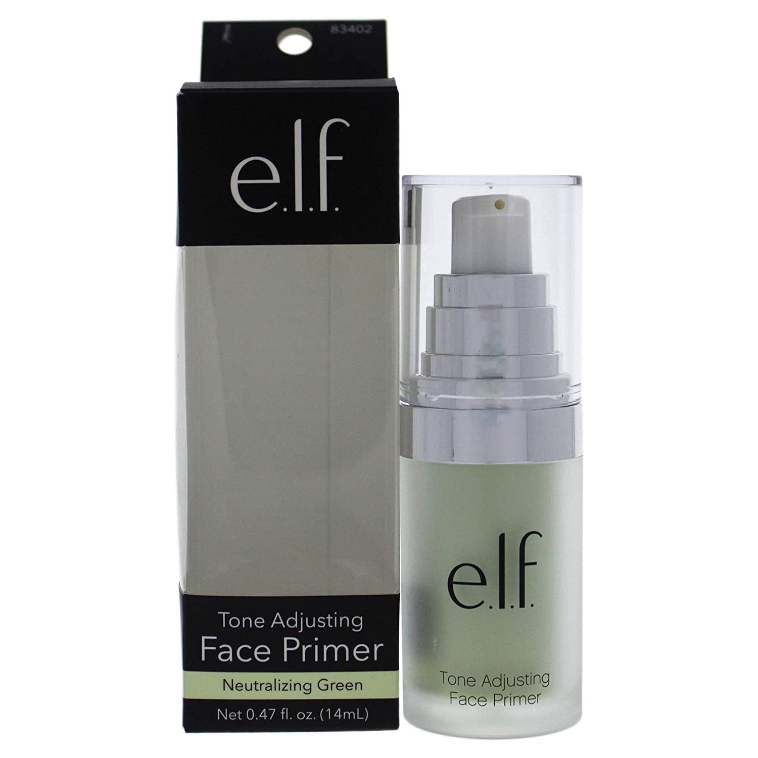e.l.f. Tone Adjusting Face Primer Large - Green, 1.01 fl oz