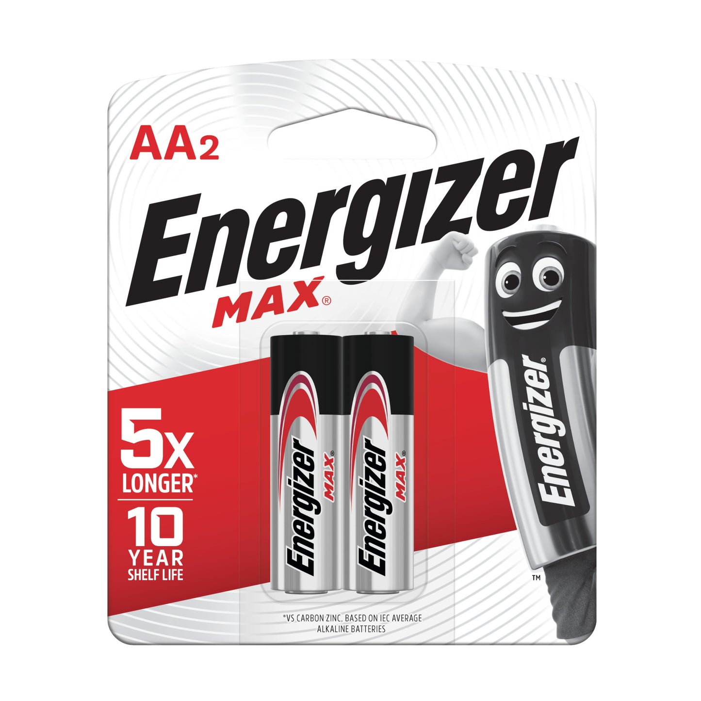 ENERGIZER MAX ALK AA E91BP2 2PK