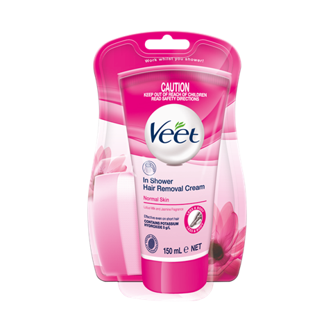 Veet In Shower Hair Removal Cream Legs & Body 13.5oz Pump
