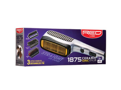 Kiss Red Styler 1875 Ceramic Ionic