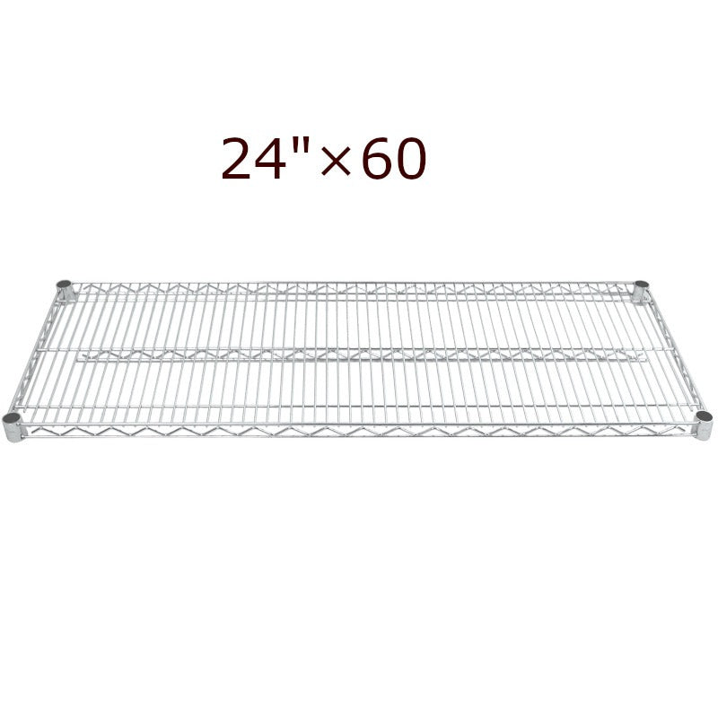 WIRE SHELF 24"X72" CHROME 2 CT DS