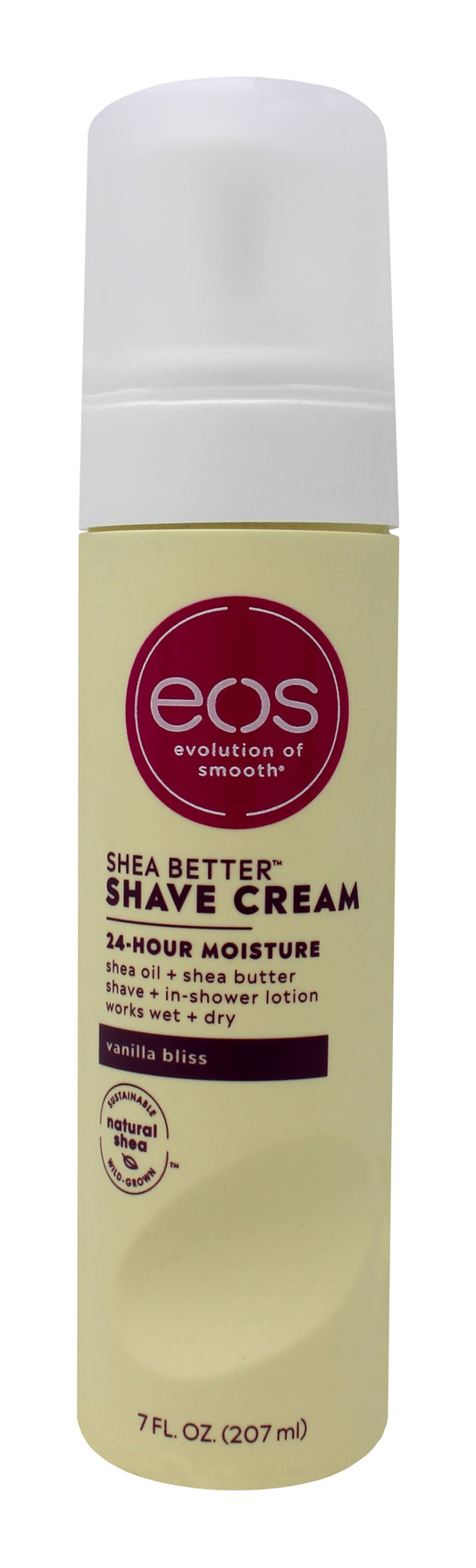 EOS SHAVE CREAM VANILLA 7OZ