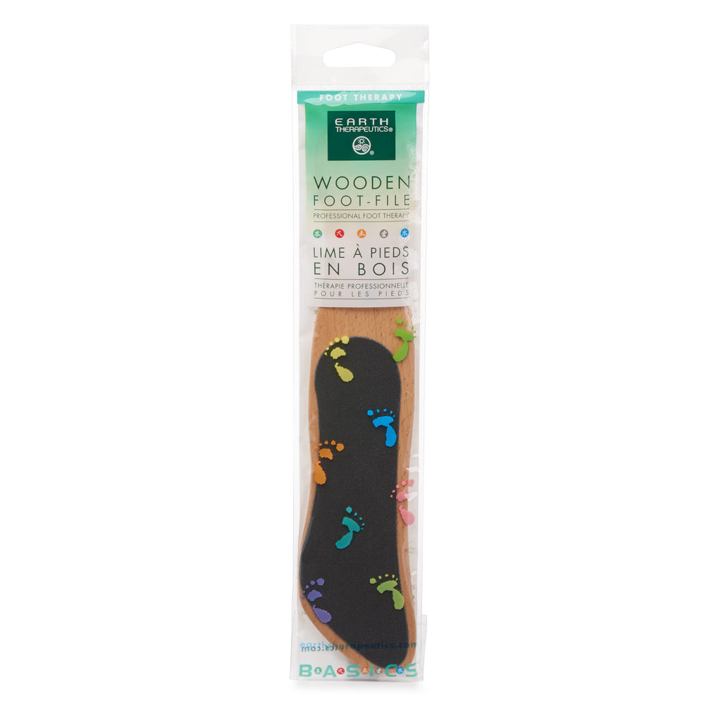 EARTH THERAPEUTICS FOOT FILE,WOODEN